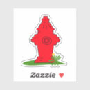 Search for fire hydrant stickers Dog