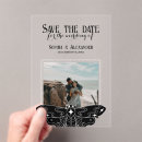 Search for nontraditional wedding invitations Black and white