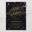 Search for bokeh birthday invitations Stylish