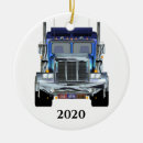 Search for trucker christmas tree decorations Semi