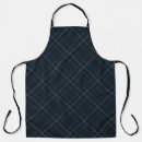 Search for blue and gray aprons Tartan