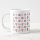 Search for specialty jumbo mugs Snowflake