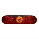 Search for pentagram skateboards Wiccan