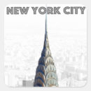 Search for chrysler building stickers Manhattan