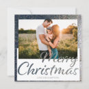 Search for silver glitter christmas cards Modern