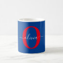 Search for monogrammed template mugs Stylish