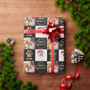 Search for black and gold wrapping paper Merry christmas