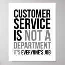 Search for customer service posters Minimalist
