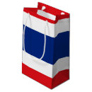 Search for red white and blue gift bags Flag