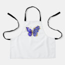 Search for sapphire aprons Butterfly