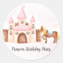 Search for castle birthday stickers Girl