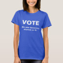 Search for elect womens tshirts Voting
