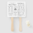 Search for fan wedding programs Elegant