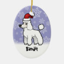 Search for standard poodle christmas tree decorations Cute