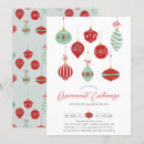 Search for ornament exchange christmas invitations Modern