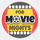 Search for movie night stickers Cinema
