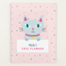 Search for cute cat planners Whimsical