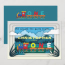 Search for train 1st birthday invitations Cute