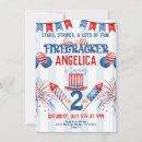 Search for fireworks 4x6 invitations Patriotic