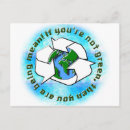 Search for save recycle postcards Green