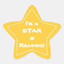 Search for read star stickers For kids