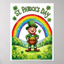 Search for st pattys day clover shamrock posters Good luck