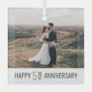 Search for 5 year wedding anniversary gifts 5th
