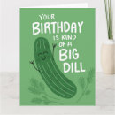 Search for pickle birthday cards Cute