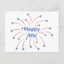 Search for white happy postcards Fireworks