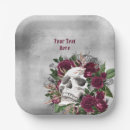 Search for gothic skull plates Birthday