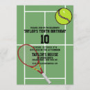 Search for tennis party invitations Court