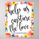 Search for help us capture the love wedding signs Couple