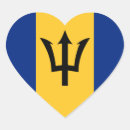 Search for bajan flag stickers Caribbean