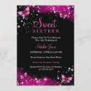 Search for pink butterfly sweet 16 invitations Pretty