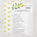 Search for lemon bridal shower games Elegant