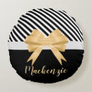 Search for black white bow cushions Cute