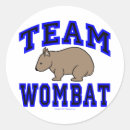 Search for aussie stickers Wombat