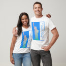 Search for statue of liberty tshirts Blue