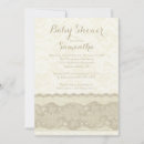 Search for burlap baby shower invitations Lace