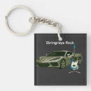 Search for rock music square key rings Guitar