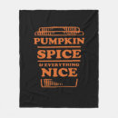 Search for pumpkin spice blankets Autumn