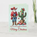 Search for southwest christmas cards Cowboy