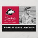 Search for licensed invitations Northern illinois huskies