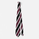 Search for maroon and white ties Striped