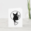 Search for halloween note cards Cat