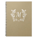 Search for kraft paper notebooks Floral