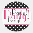 Search for fuschia stickers Polka dots