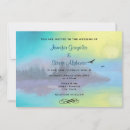 Search for lake sunset wedding invitations Mountains