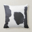 Search for black and white cowhide cushions Farm