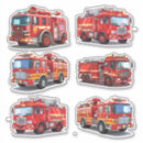 Search for small engine stickers Firetruck